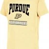 Colosseum Youth Purdue Boilermakers Old Gold Toffee T-Shirt For Boys'