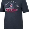 Colosseum Men's Arizona Wildcats Cardinal Red Tri-Blend T-Shirt
