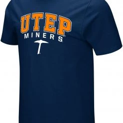 Colosseum Men's UTEP Miners Navy T-Shirt