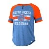 Colosseum Women's Boise State Broncos Blue Raglan T-Shirt