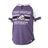 Colosseum Women's TCU Horned Frogs Purple Raglan T-Shirt