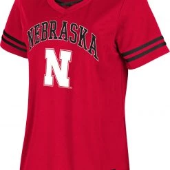 Colosseum Women's Nebraska Cornhuskers Scarlet Relationship Agreement Jersey