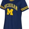 Colosseum Women's Michigan Wolverines Navy Relationship Agreement Jersey