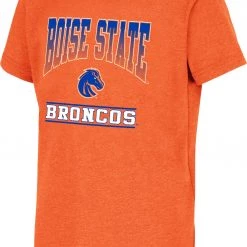 Colosseum Youth Boise State Broncos Orange Toffee T-Shirt For Girls'