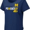 Colosseum Women's Michigan Wolverines Blue Title IX T-Shirt