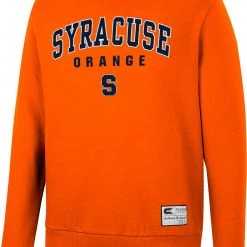 Colosseum Men's Syracuse Orange Orange Scholarship Pullover Sweatshirt