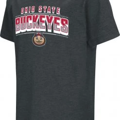 Colosseum Men's Ohio State Buckeyes Black Promo T-Shirt For Boys'