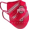 Colosseum Youth Ohio State Buckeyes 2-Pack Face Coverings For Boys'