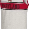 Colosseum Men's Maryland Terrapins White Skateboard Tank Top