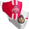 Colosseum Youth Ohio State Buckeyes 2-Pack Face Coverings For Girls'