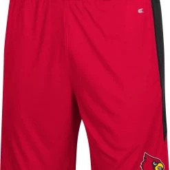 Colosseum Youth Louisville Cardinals Cardinal Red Jigawatts Shorts For Girls'