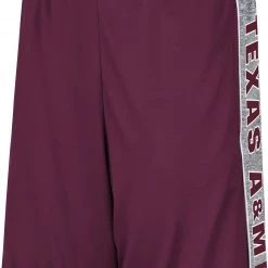 Colosseum Men's Texas A&M Aggies Maroon Broath Shorts