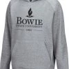 Colosseum Youth Bowie State Bulldogs Grey Pullover Hoodie For Girls'