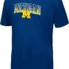 Colosseum Youth Michigan Wolverines Blue Dual Blend T-Shirt For Girls'