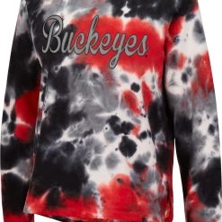 Colosseum Women's Ohio State Buckeyes Scarlet Pullover Hoodie