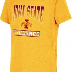 Colosseum Youth Iowa State Cyclones Gold Toffee T-Shirt For Girls'
