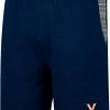 Colosseum Men's Virginia Cavaliers Navy Thunder Fleece Shorts
