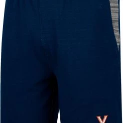 Colosseum Men's Virginia Cavaliers Navy Thunder Fleece Shorts
