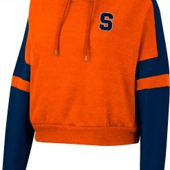 Colosseum Women's Syracuse Orange Orange Paris Pullover Hoodie