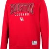 Colosseum Men's Houston Cougars Red Scholarship Pullover Sweatshirt